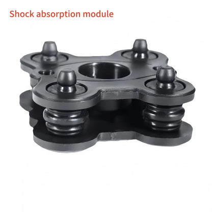 Motorcycle Phone Mount Holder With Shock Absorption & Shockproof Clip - Secure Phone Mount for Motorcycle Riding phone holder