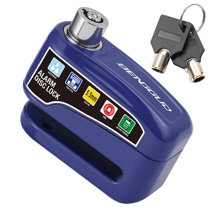Motorcycle Anti-Theft Disc Brake Alarm Lock – Heavy-Duty Security with Keys